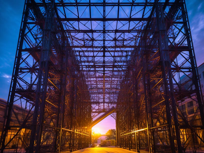 三門峽有大型鋼結構工程嗎？